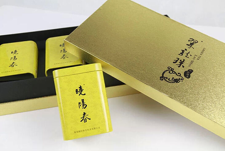 青岛崂山绿茶礼盒价格翠龙珠。